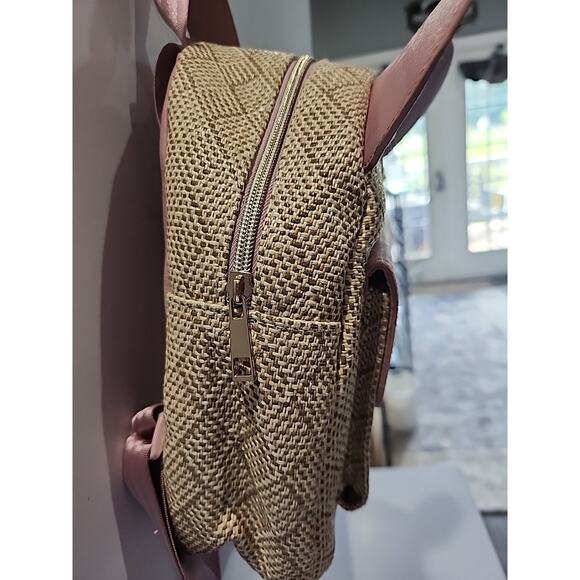 Disney Pink Mini Backpack Minnie Mouse "Pastels & Petals" Bioworld Lightweight0 - Picture 7 of 11